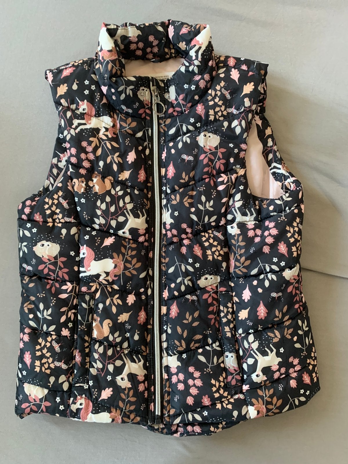 H&M gewatteerd meisjesvest, Ophalen of Verzenden, Zo goed als nieuw