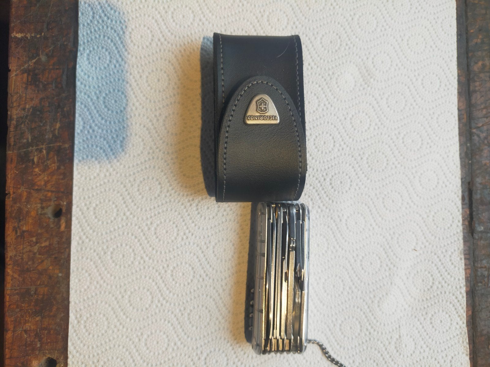 Victorinox Zwitsers zakmes met Concordia etui, Ophalen of Verzenden, Zo goed als nieuw, Multitool, Overige merken