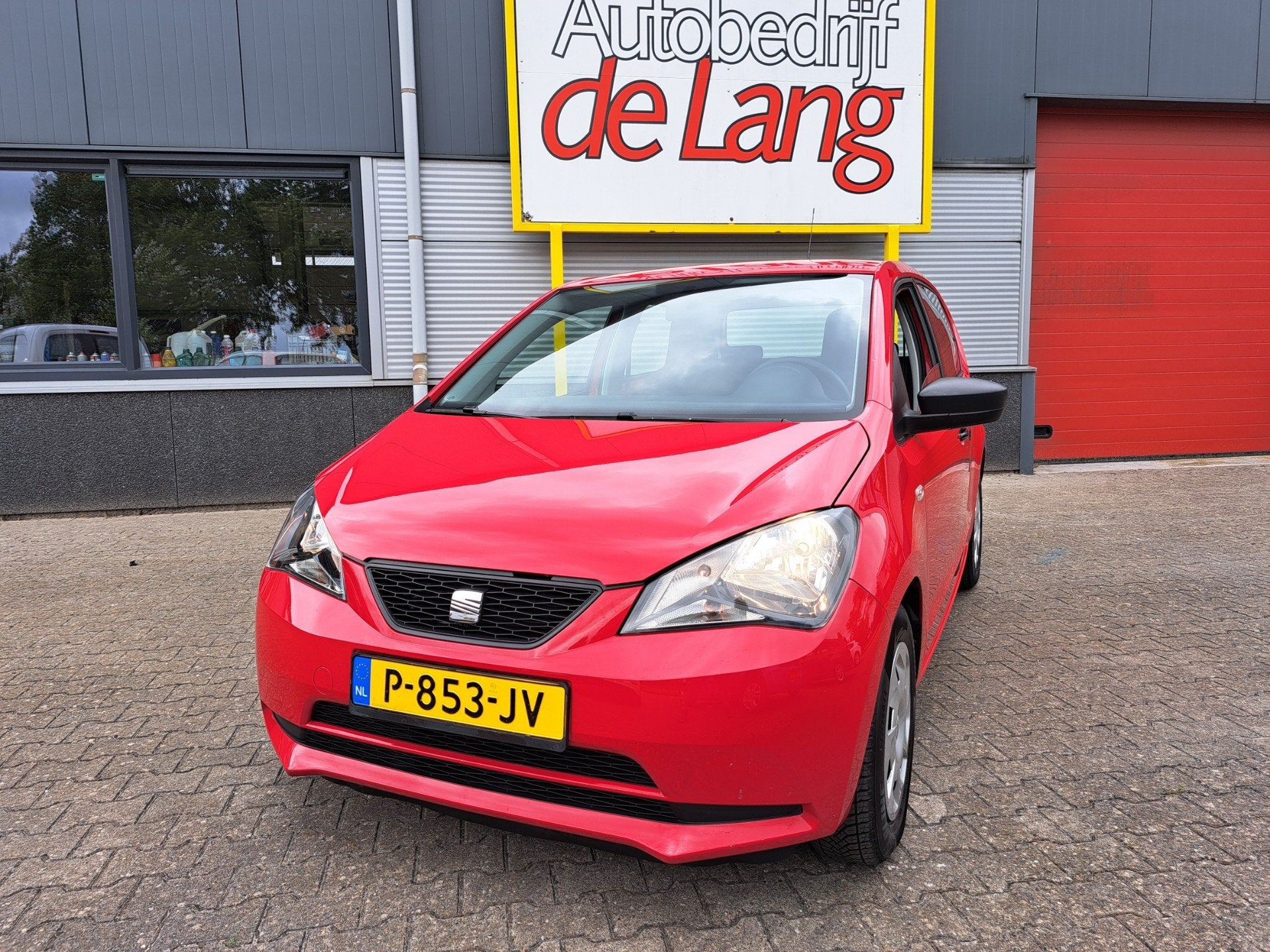 Seat Mii 1.0 @Mii zeer mooie auto,airco nw APK, Auto's, Voorwielaandrijving, Euro 5, Stof, Gebruikt