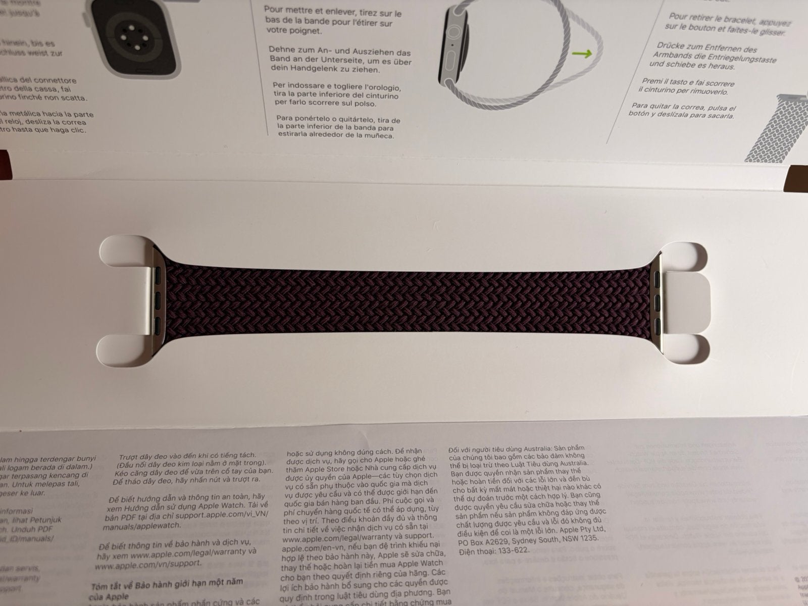 Apple watch braided solo loop