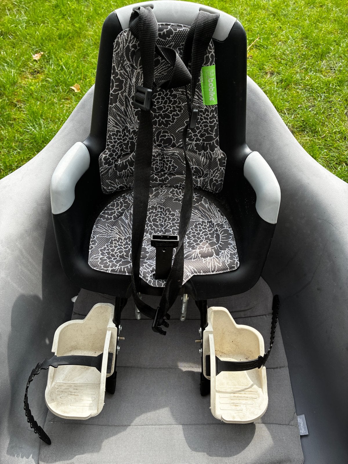 Bobike Fietszitje voor - Veilig en Comfortabel, Voorzitje, Ophalen of Verzenden, 0 t/m 13 kg, Gebruikt