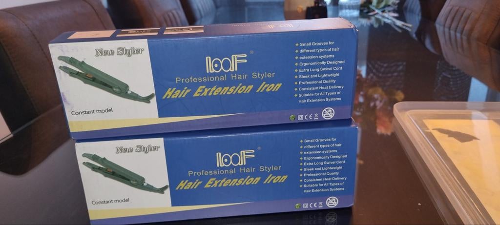 Loof Professional Hair Styler - Hair Extension Iron, Ophalen of Verzenden, Nieuw, Krultang of Stijltang