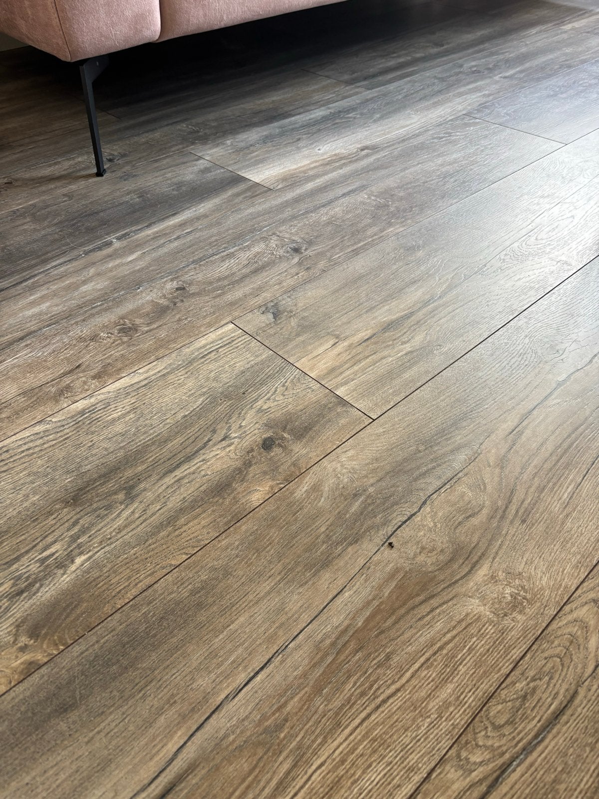 Laminaatvloer Harbour Grey Oak - 30m2 - AC4 - Grijs, Ophalen, Overige materialen, Gebruikt, 50 tot 150 cm