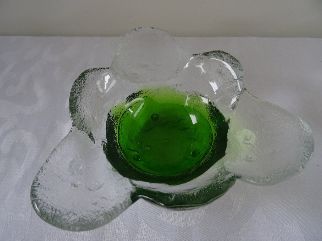 Design glazen schaaltje Pertti Santalathi Finland glas, Ophalen of Verzenden, Huis en Inrichting