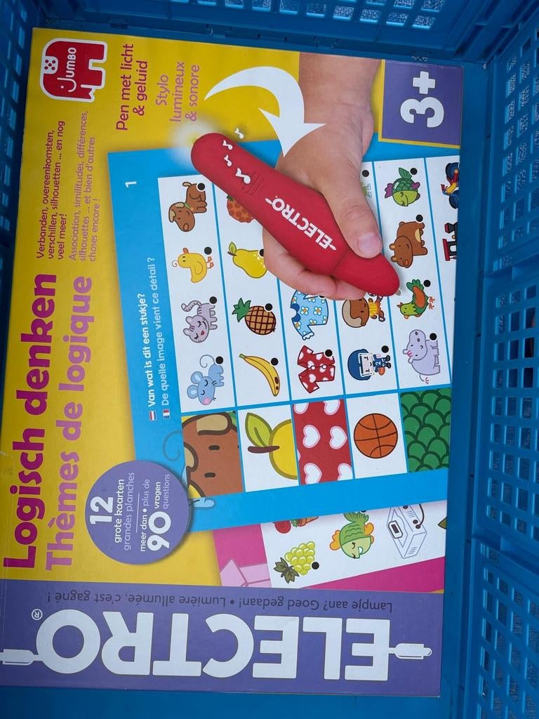 Jumbo Electro Logisch Denken (3+), Ophalen, Zo goed als nieuw, Puzzelen, Met licht