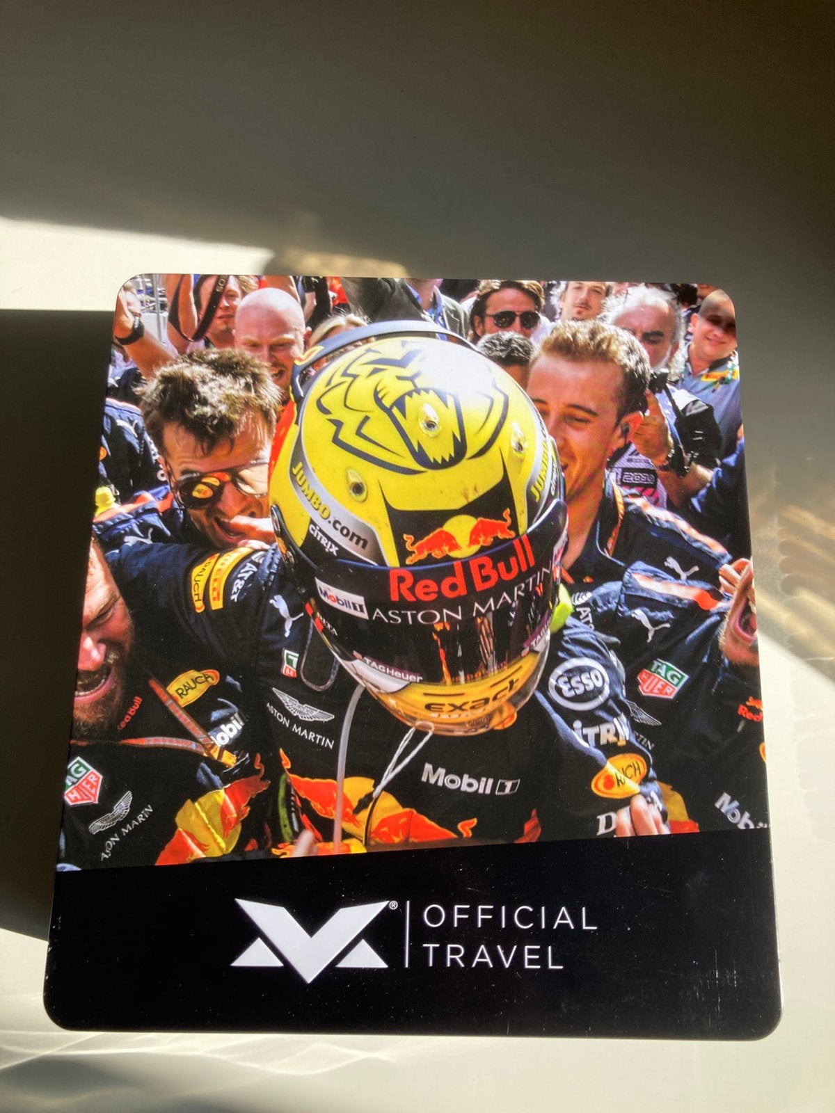 Max Verstappen bewaarblik xl Oostenrijk, Ophalen of Verzenden, Zo goed als nieuw, Formule 1