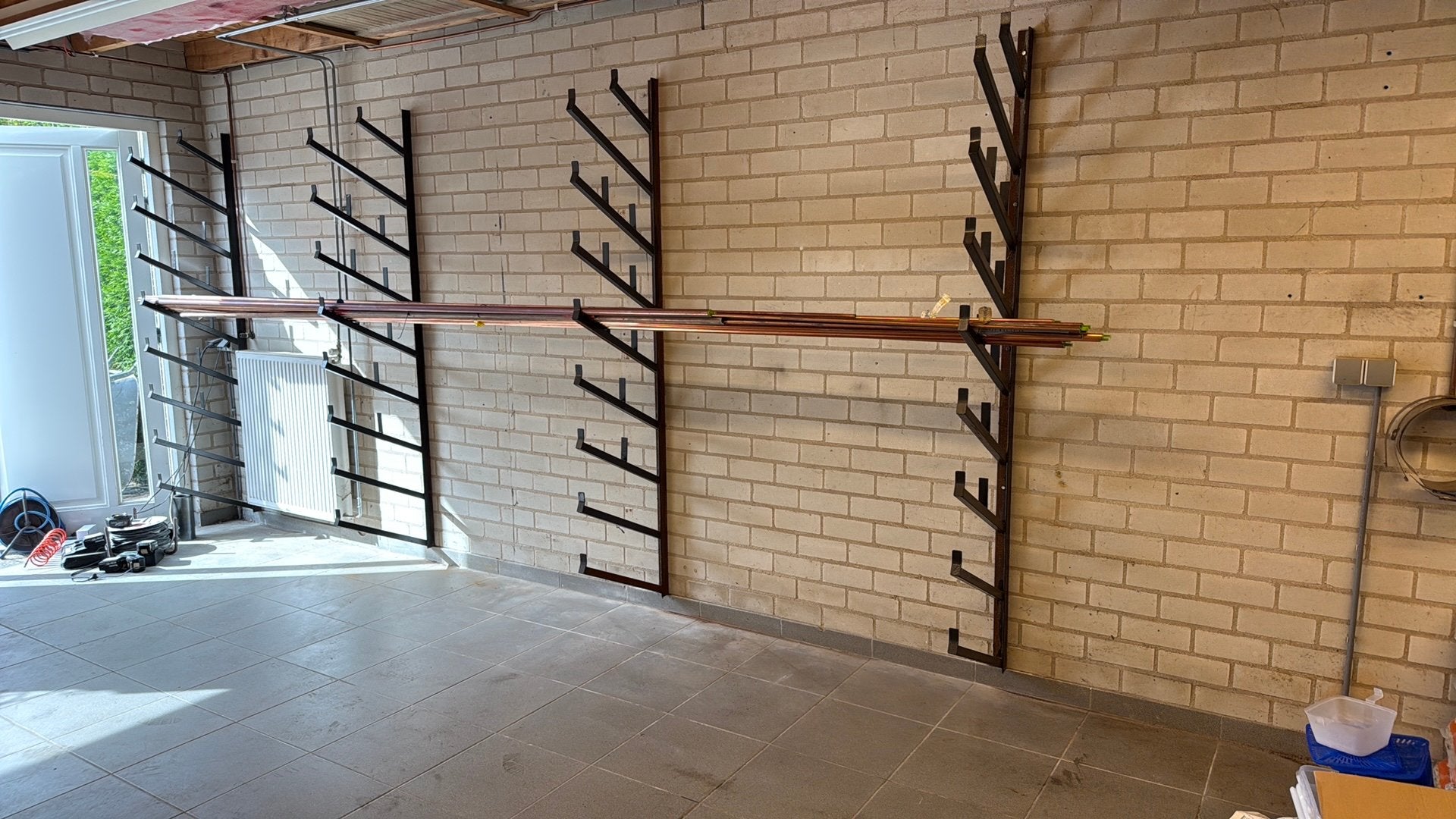 Pijpenrek 4 stuks, Doe-het-zelf en Verbouw, Ophalen, Overige materialen, 30 cm of meer, 50 tot 150 cm