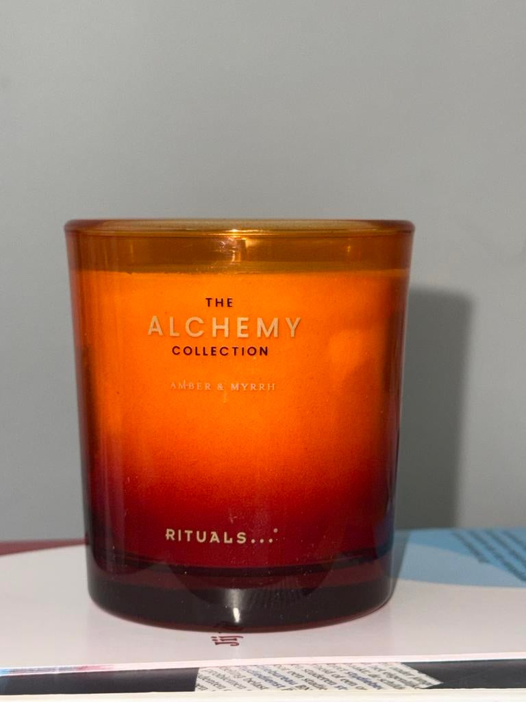Rituals The Alchemy Collection Kaars Amber & Myrrh, Ophalen of Verzenden, Zo goed als nieuw