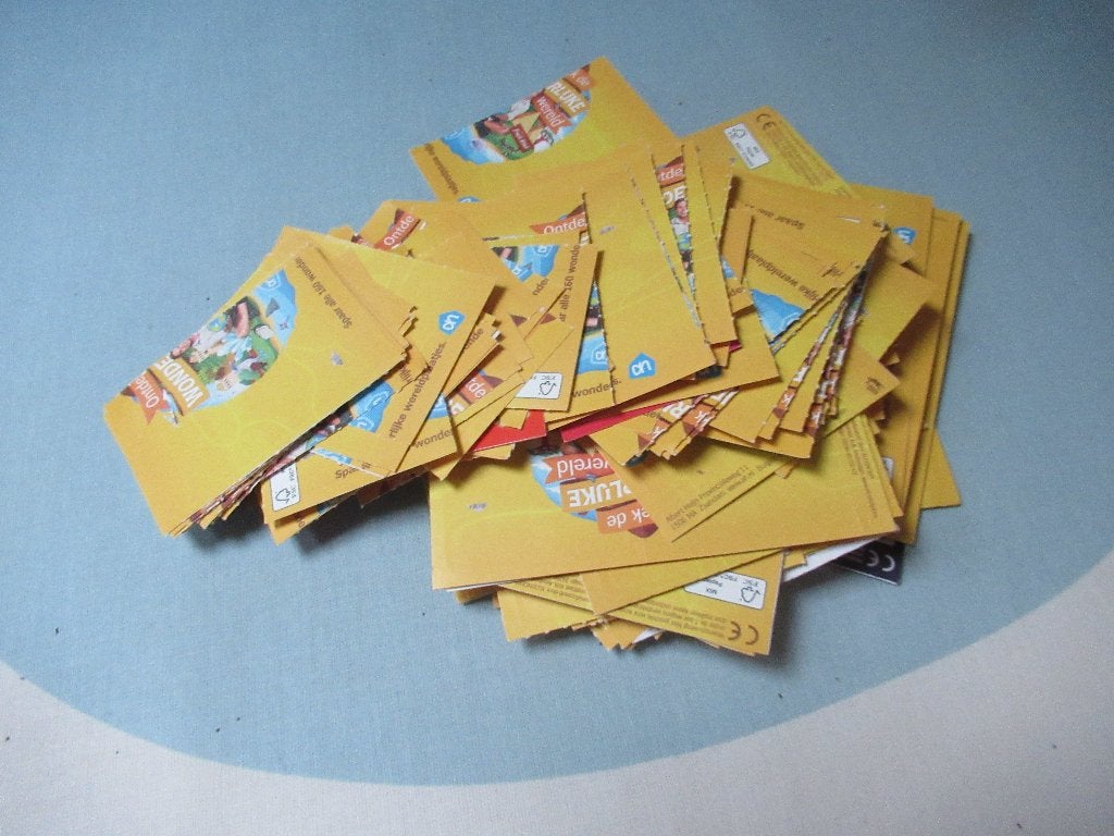 ah ONTDEK de WONDERLIJKE WERELD met FREEK VONK plaatjes, Albert Heijn, Ophalen of Verzenden