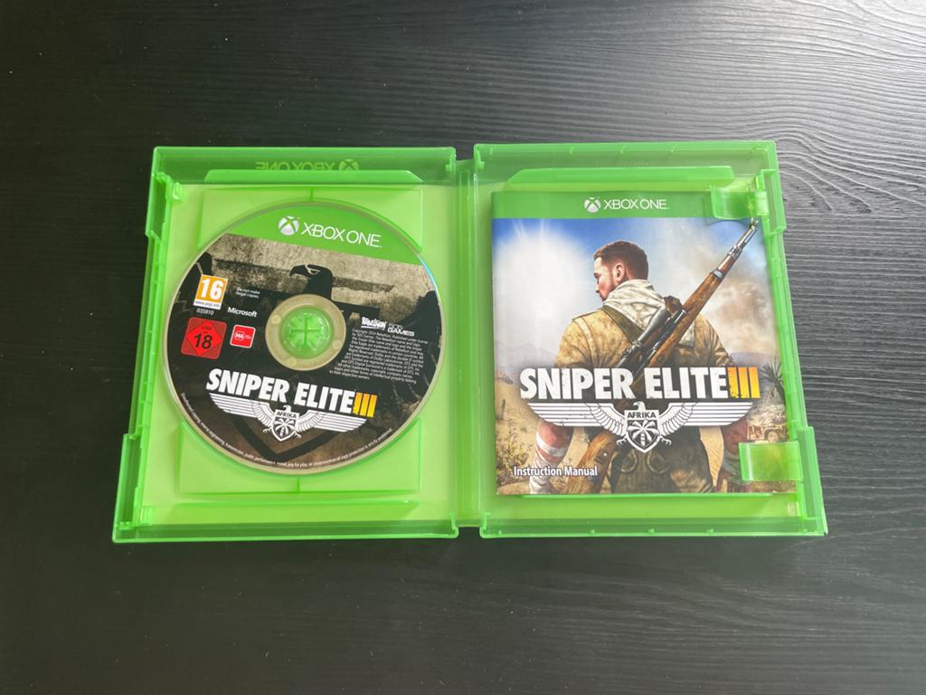 Sniper Elite III - Xbox One + Garantie! + Snel Verzonden!, Shooter, 1 speler, Ophalen of Verzenden, Zo goed als nieuw
