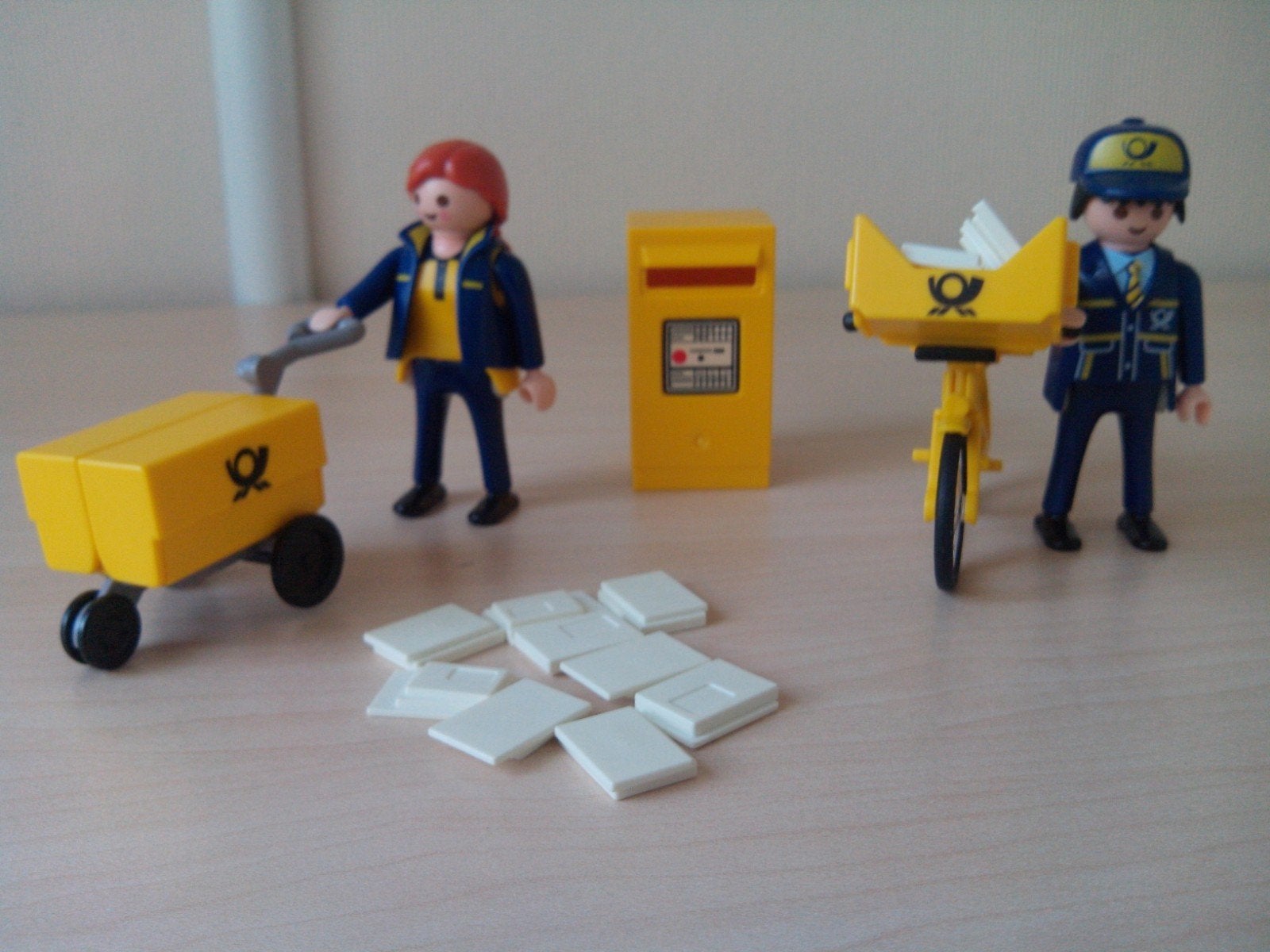 Playmobil Postset met Figuren en Accessoires, Ophalen of Verzenden, Gebruikt, Complete set