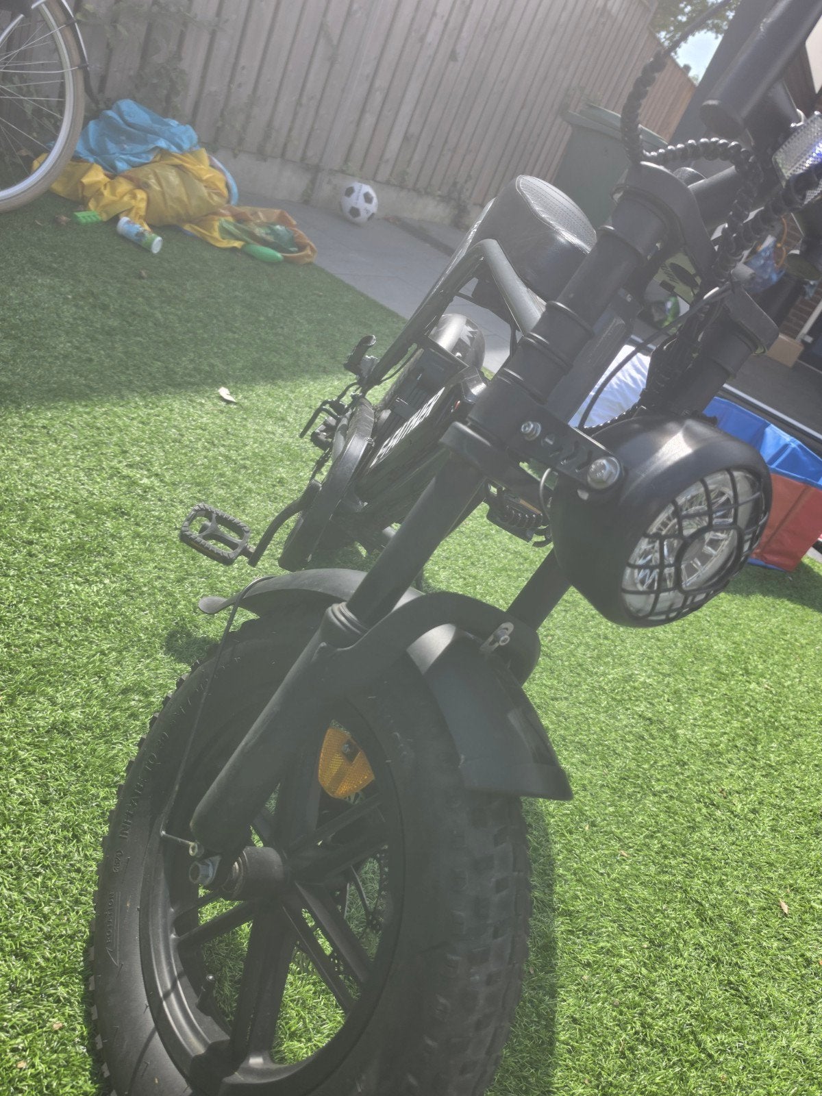 E-FATTHER C80 mini E-bike - Zo goed als nieuw, Zo goed als nieuw, Minder dan 47 cm, 30 tot 50 km per accu, Ophalen