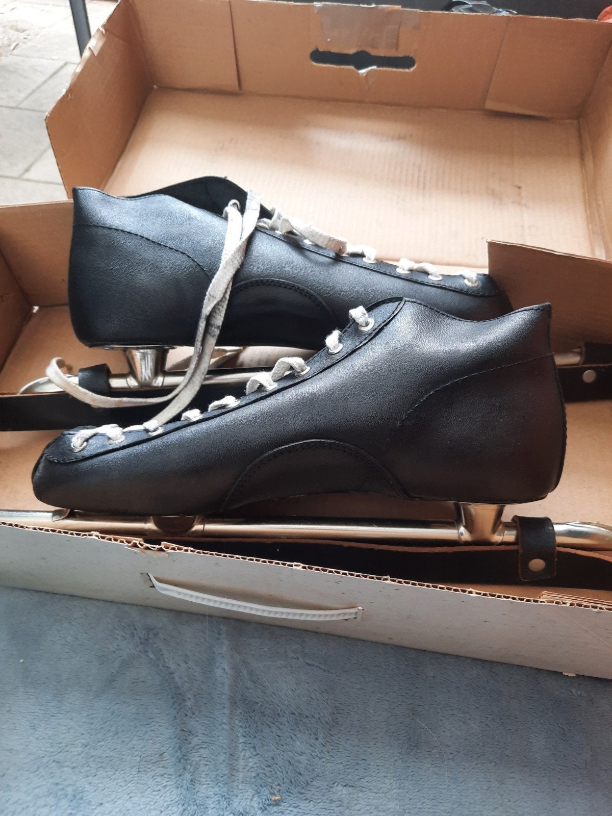 Zwarte Noren schaatsen - Zo goed als nieuw, Overige merken, Ophalen of Verzenden, Zo goed als nieuw, Noren