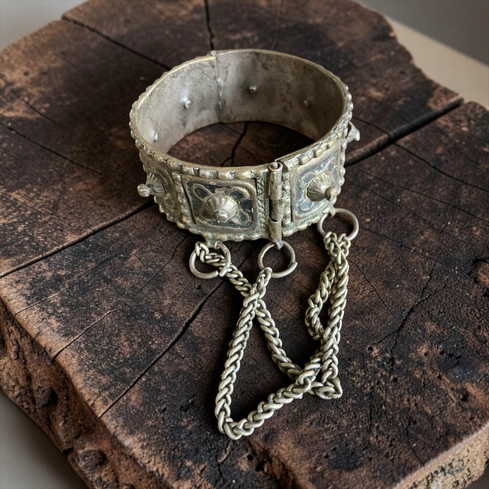 Zeldzame Zilveren Berber Armband uit Marokko, Sieraden, Tassen en Uiterlijk, Ophalen of Verzenden, Zilver