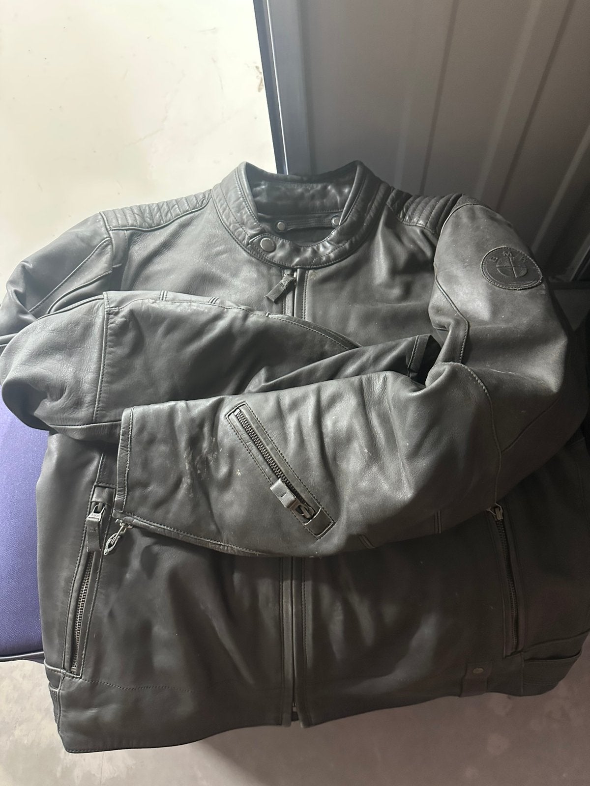 BMW Motorpak Darknite mt. 54, Motoren, Kleding | Motorkleding, Ophalen, Tweedehands, Combipak