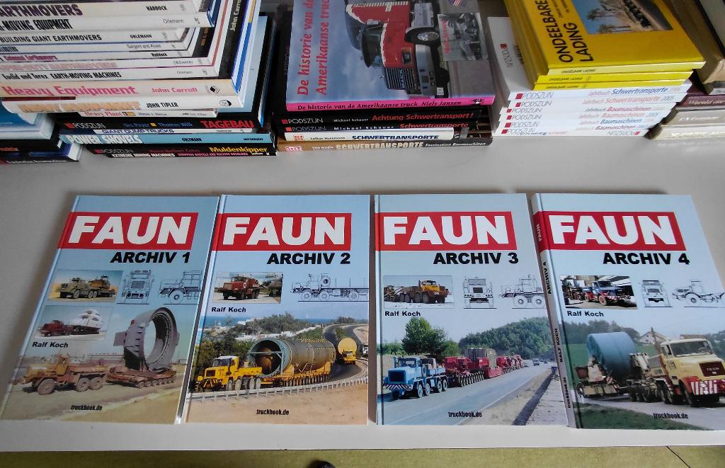 Unieke Faun boeken uit serie Archiv, Ophalen of Verzenden, Nieuw, Diverse, Overige vervoermiddelen