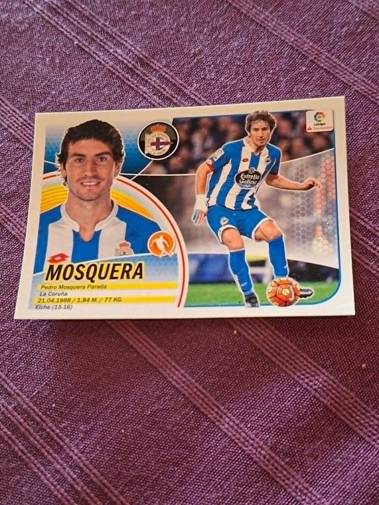 Panini/Sticker/Pedro Mosquera/Deportivo la Coruna /2016-2017, Ophalen of Verzenden, Nieuw, Buitenlandse clubs, Poster, Plaatje of Sticker