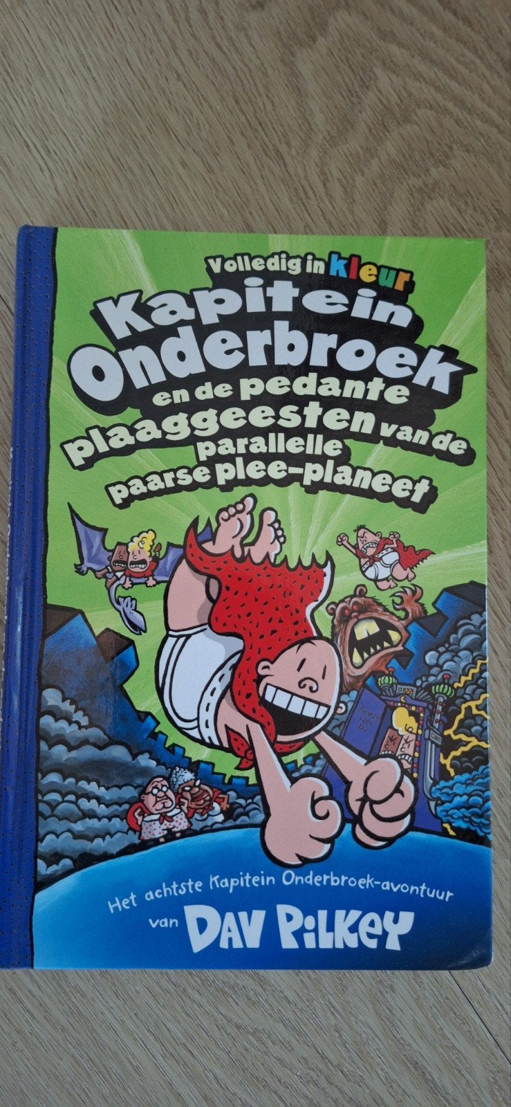 Kapitein Onderbroek - Het achtste avontuur, Ophalen of Verzenden, Zo goed als nieuw, Dav Pilkey, Fictie algemeen