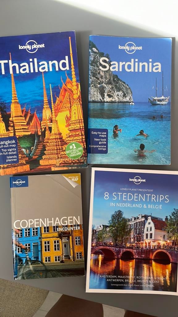 Lonely Planet reisgidsen, Gelezen, Lonely Planet, Europa, Ophalen of Verzenden