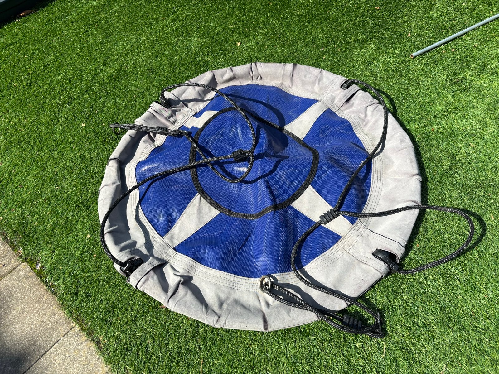 Schommel voor kinderen - Blauw/Grijs, Ophalen of Verzenden, Gebruikt, Schommel