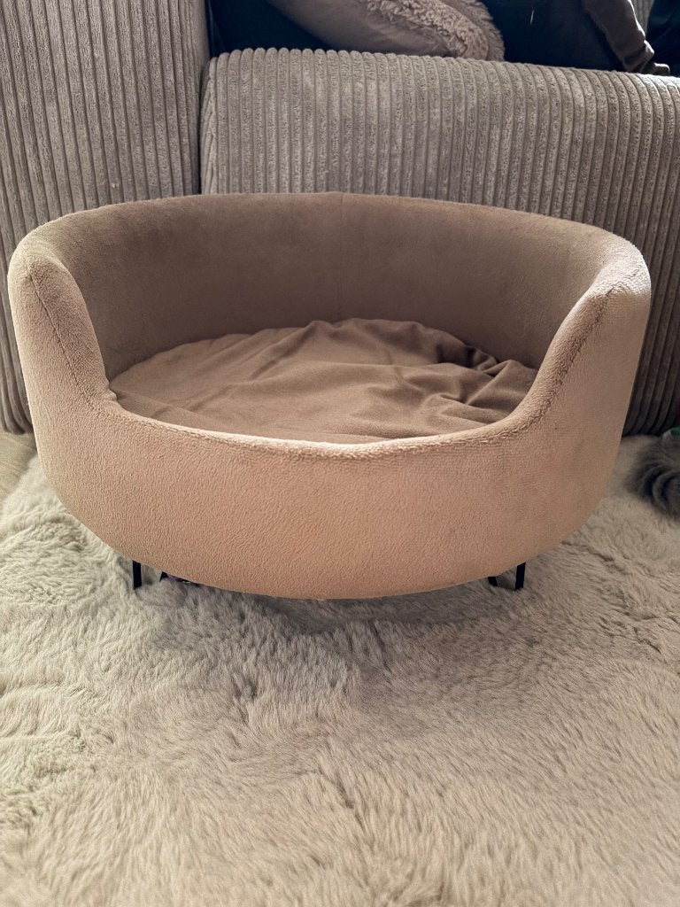 Katten mand velvet, Ophalen, Zo goed als nieuw