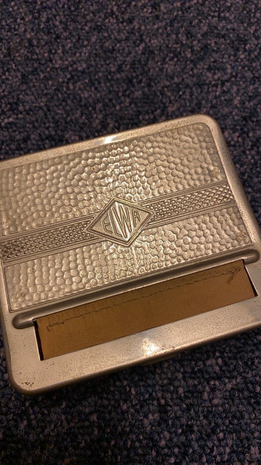 Vintage ELWA Sigarettenroller - Tabaksdoos, Ophalen of Verzenden, Gebruikt, Tabaksdoos of Verpakking