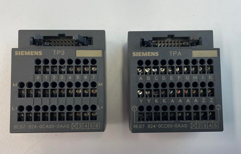 Siemens Simatic aansluitblok terminal block PLC module, Ophalen of Verzenden, Gebruikt
