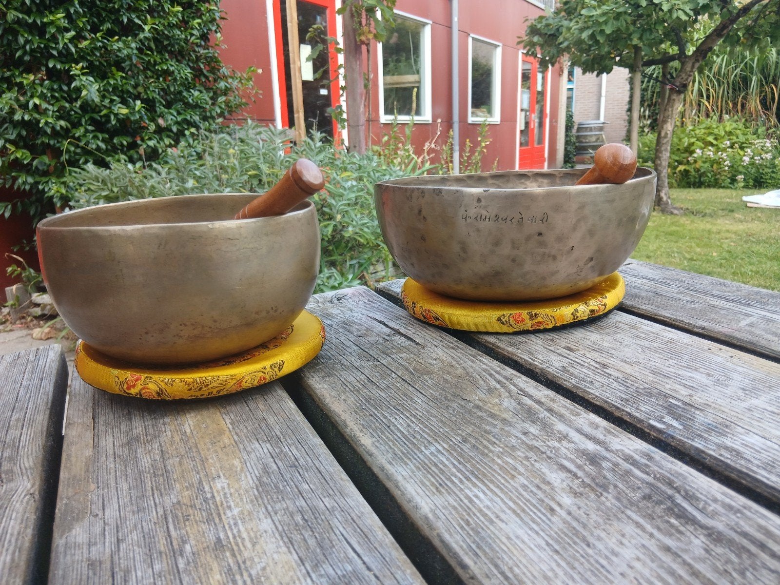 tibetaanse klankschalen, Ophalen, Zo goed als nieuw, Melodische percussie