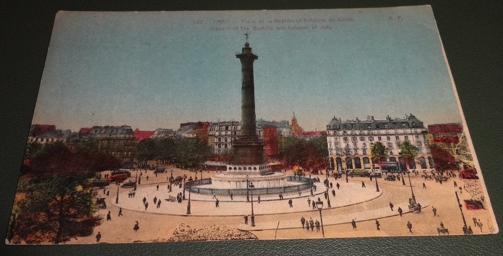 Parijs - Place de la Bastille - et colonne de julliet- KPa02, Verzenden, 1920 tot 1940, Gelopen, Frankrijk