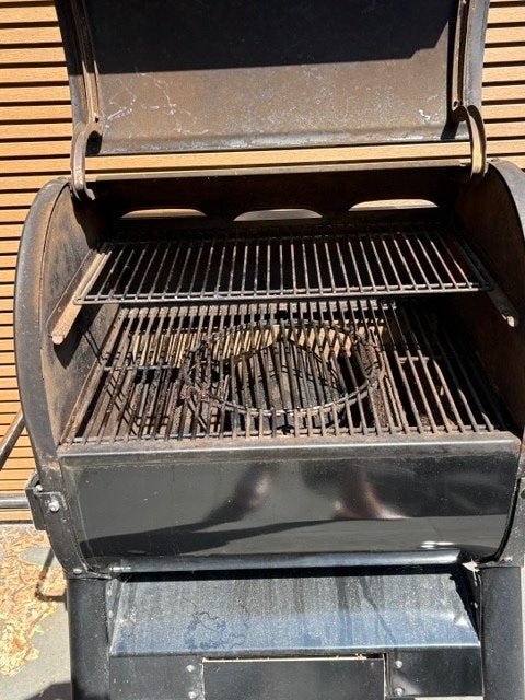 Weber Smoke Fire EX4 GBS Pallet Barbecue, Ophalen, Gebruikt, Weber