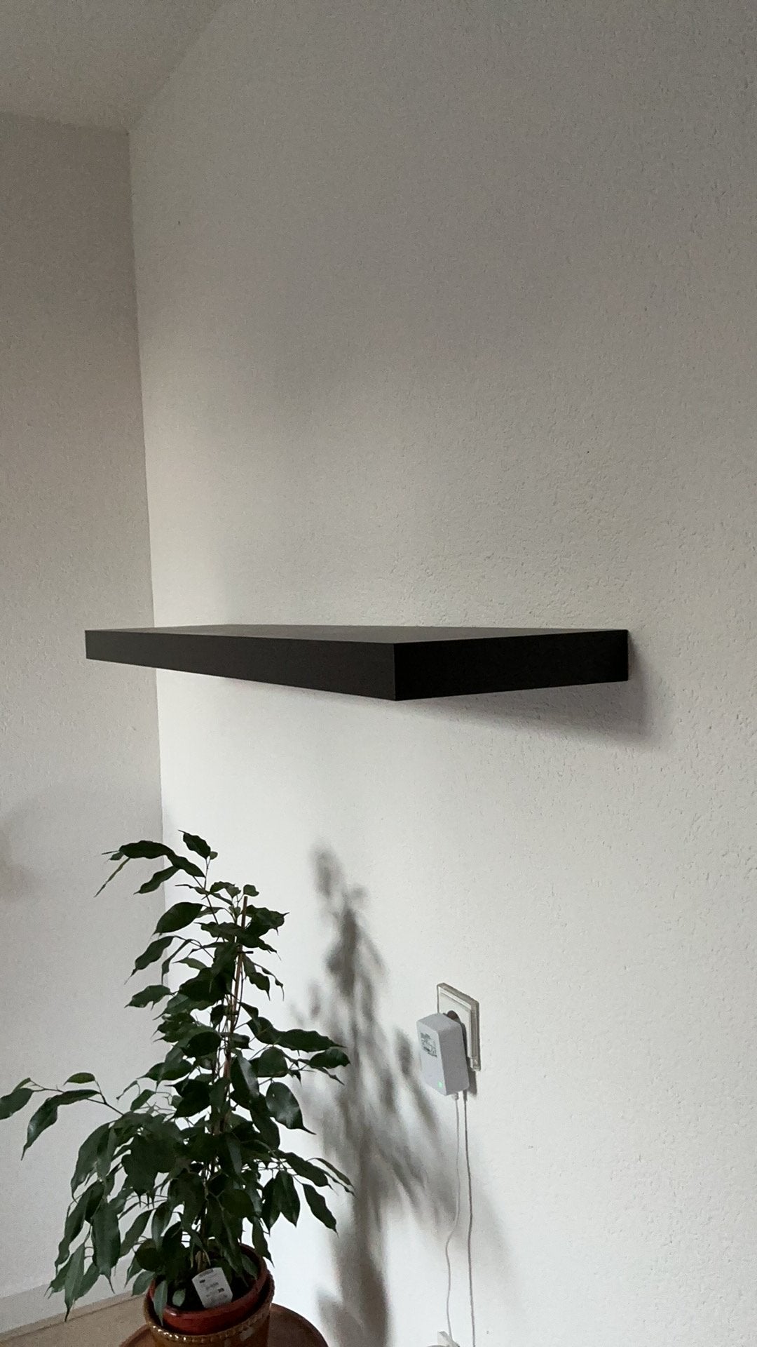 Zwevende plank, zwart, Ophalen, Gebruikt