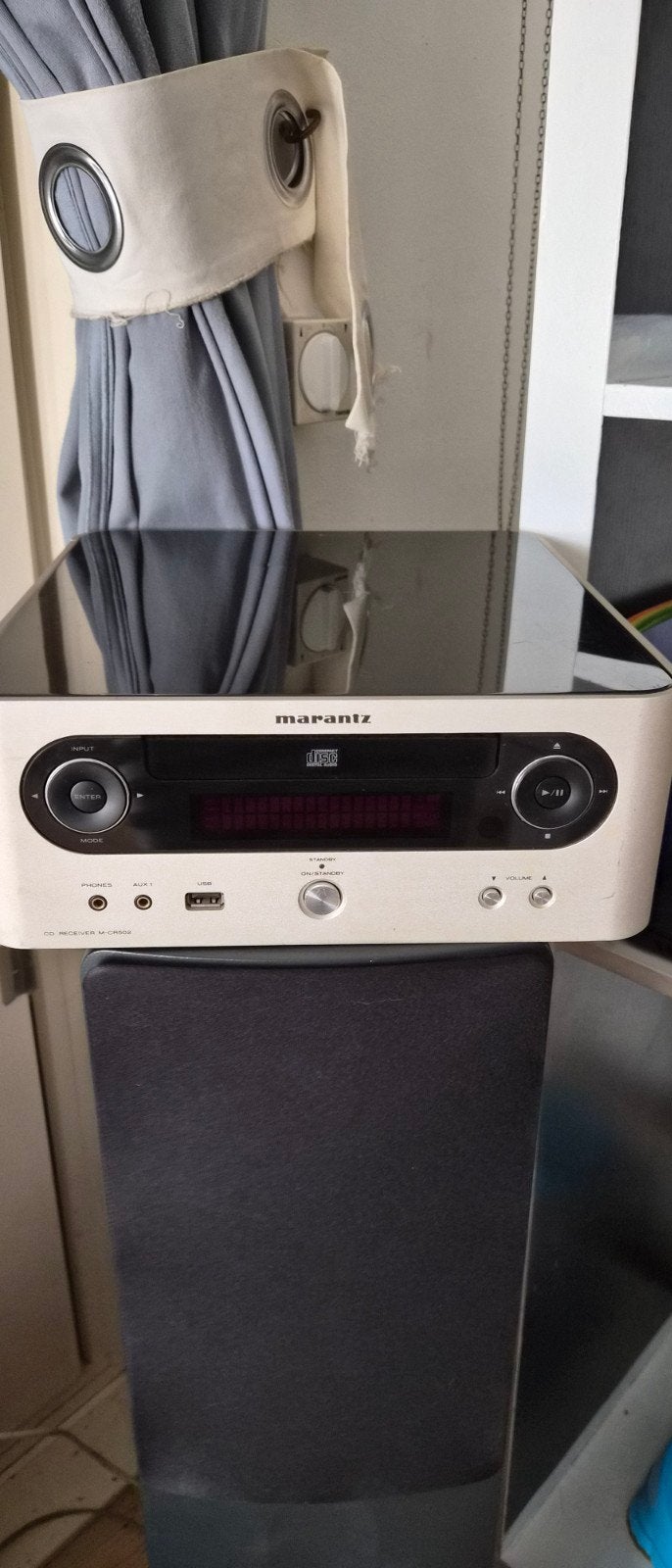 Marantz M-CR502 Microset met CD-speler en Tuner, Gebruikt, Microset, Tuner of Radio, Ophalen