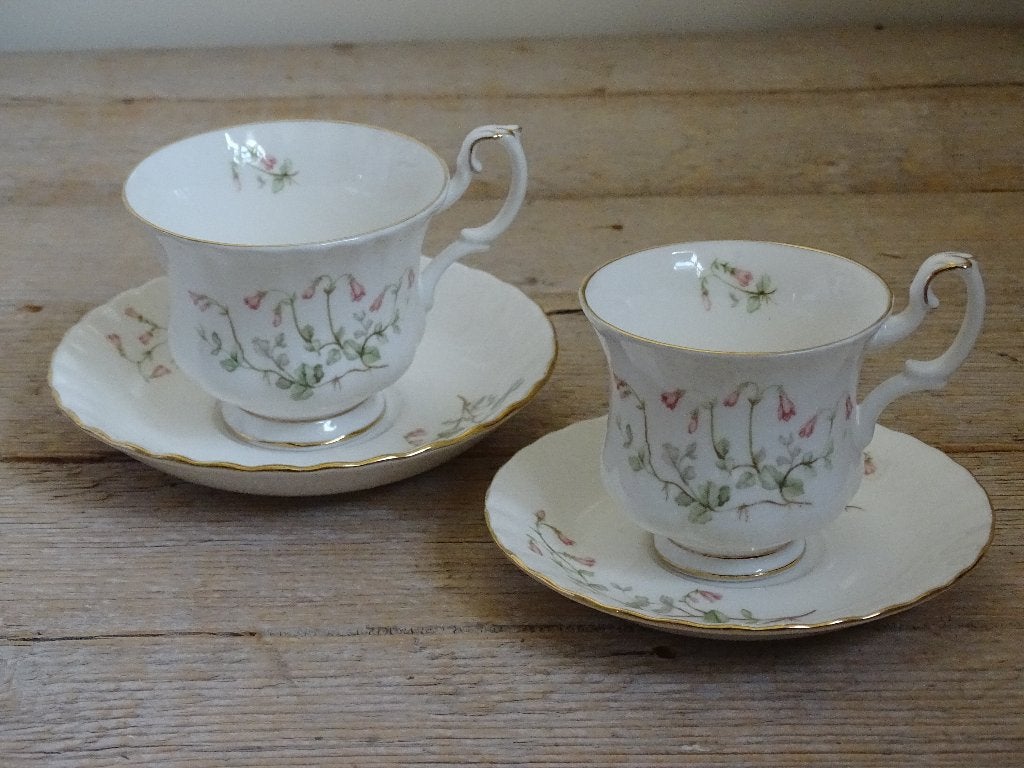 Kop-en-schotels, Royal Albert, NORDIC FLOWER, z.g.a.n., Ophalen of Verzenden