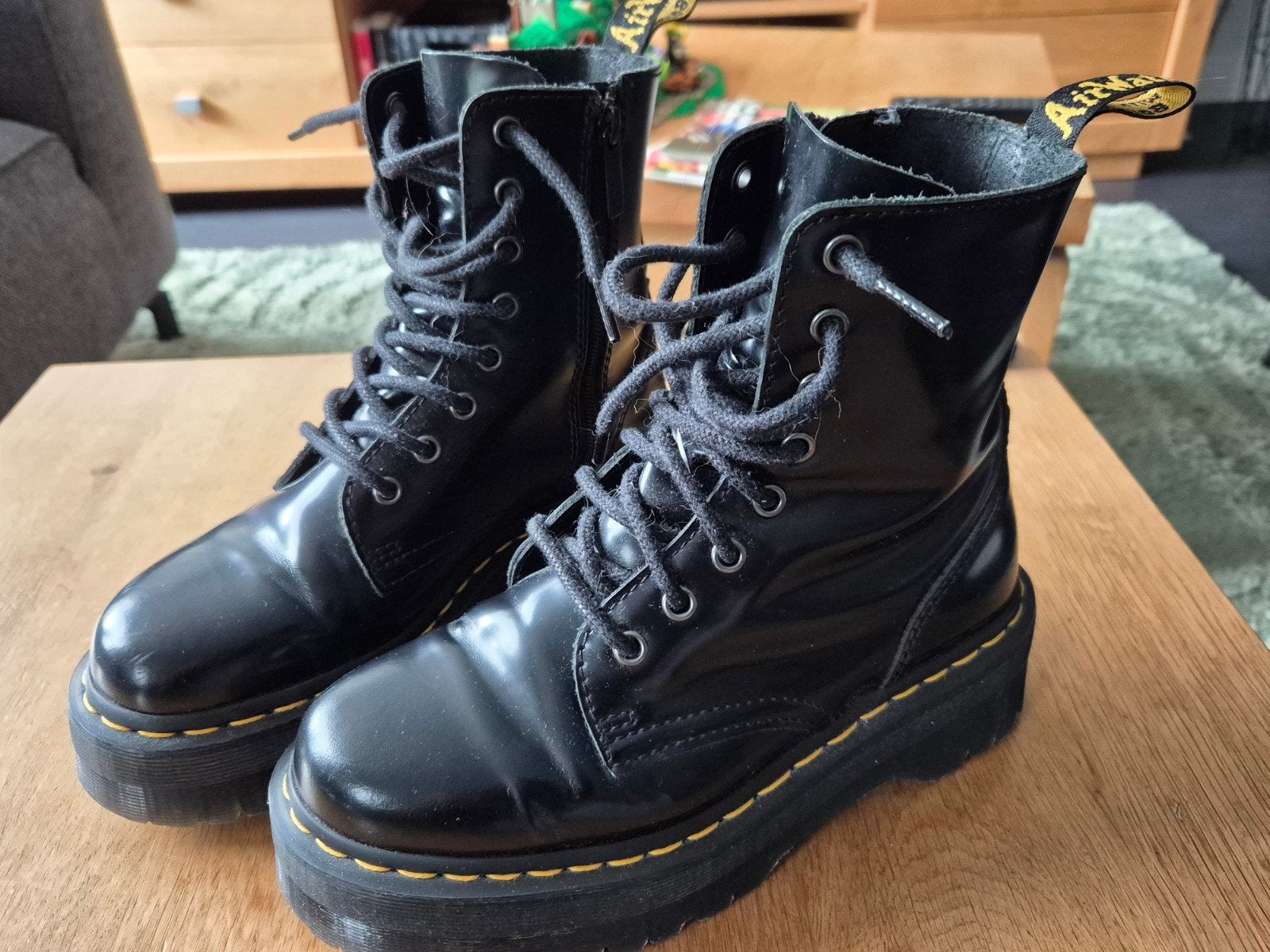 Dr Martens maat 38, Kleding | Dames, Schoenen, Zwart, Ophalen of Verzenden, Dr. Martens, Zo goed als nieuw