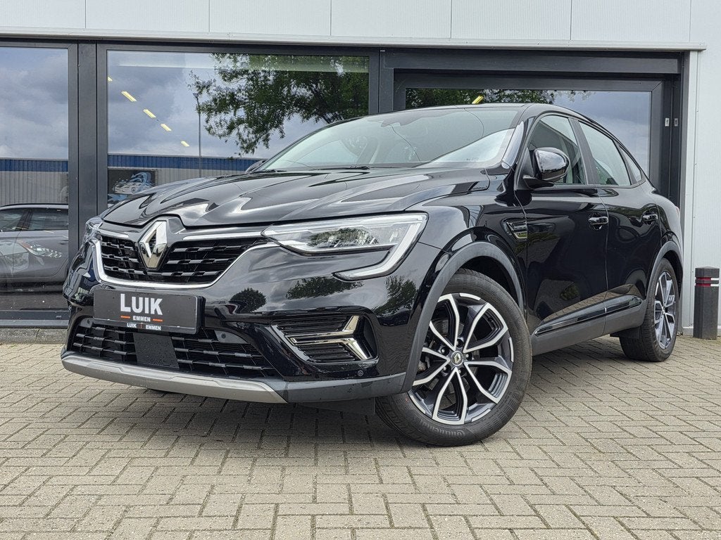 Renault Arkana 1.6 E-Tech Hybrid 145 Zen + CAMERA + PURE LED, Arkana, Stof, Gebruikt, Zwart