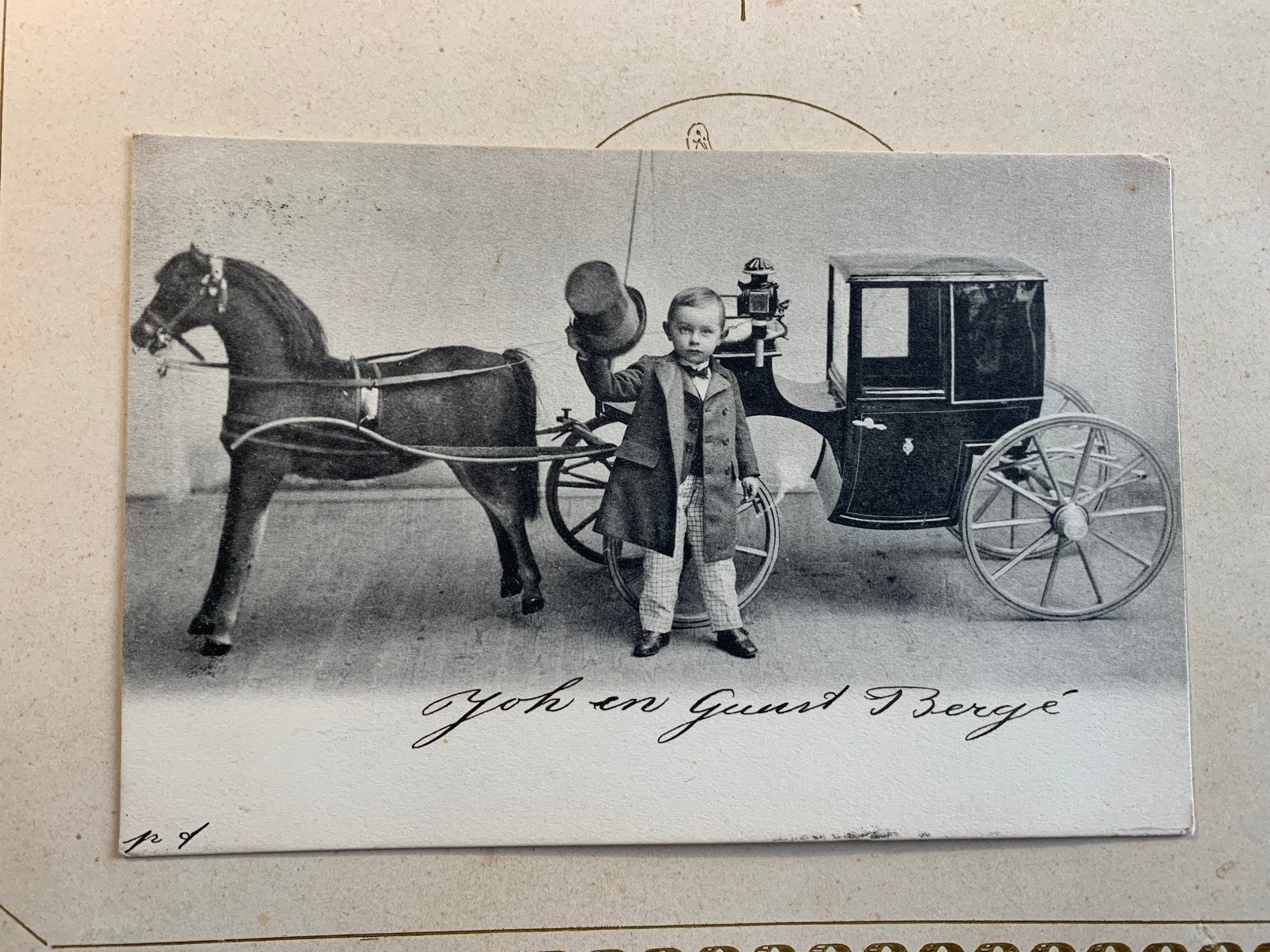 1902 De kleine koetsier (NN), Ophalen of Verzenden, Voor 1920, Gelopen, Kinderen