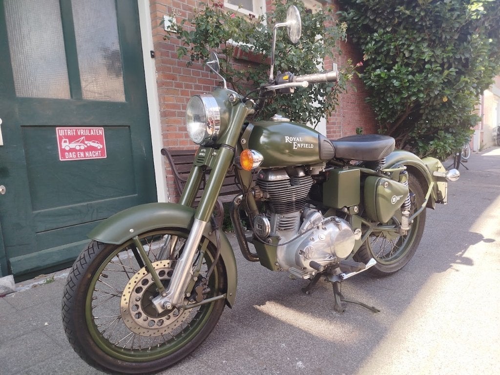 Royal Enfield 500 Classic EFI Military 2013, Motoren, Motoren | Royal Enfield, Gebruikt, Particulier, Toermotor, Handgeschakeld