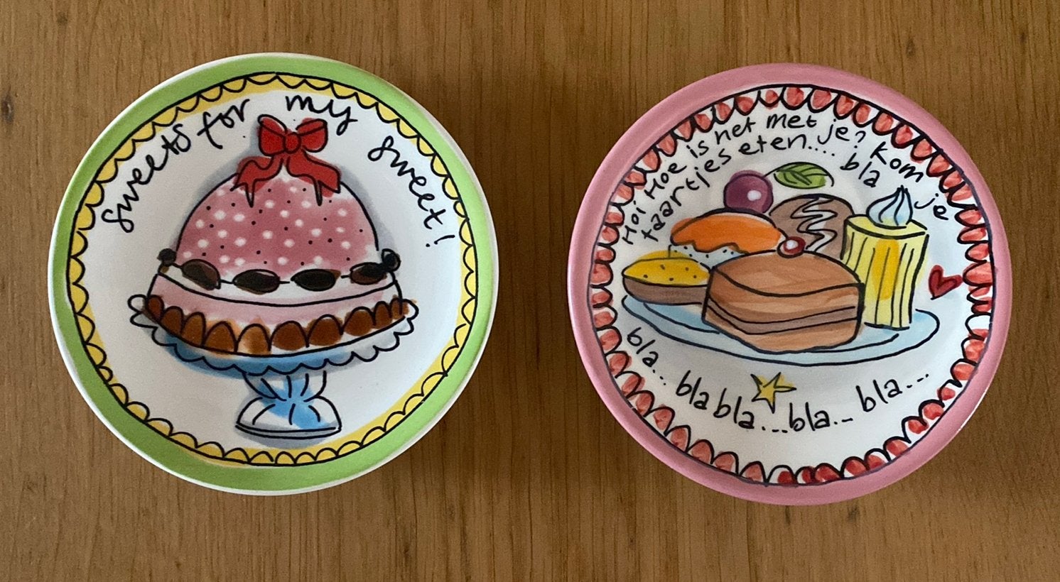 Petit four schaaltjes, Ophalen of Verzenden, Overige stijlen, Aardewerk, Schaal of Schalen