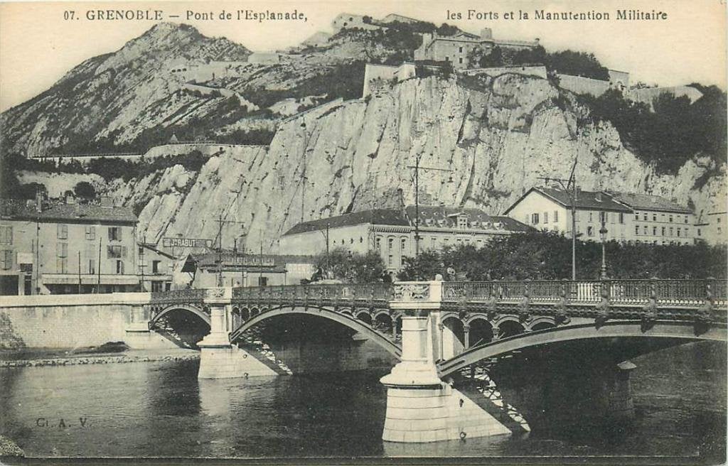 381-154-029 Grenoble, Verzenden, Voor 1920, Frankrijk
