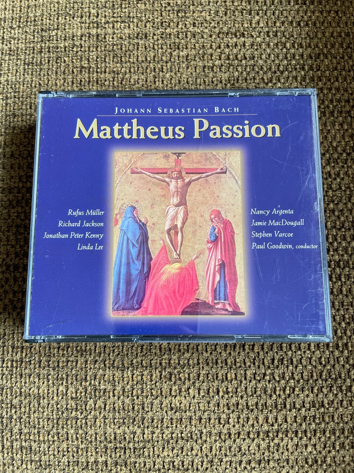 Johann Sebastian Bach - Mattheus Passion cd-box, Cd's en Dvd's, Ophalen of Verzenden, Zo goed als nieuw, Oratorium, Inclusief doosje