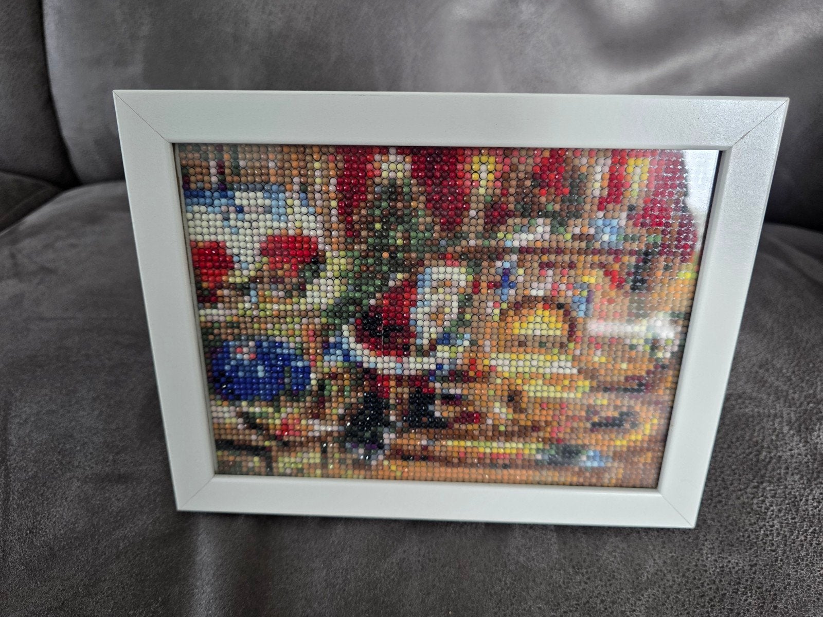 Kerst Diamond Painting in Lijst - Nieuw, Met afbeelding, Nieuw, Ophalen of Verzenden, Fotolijst