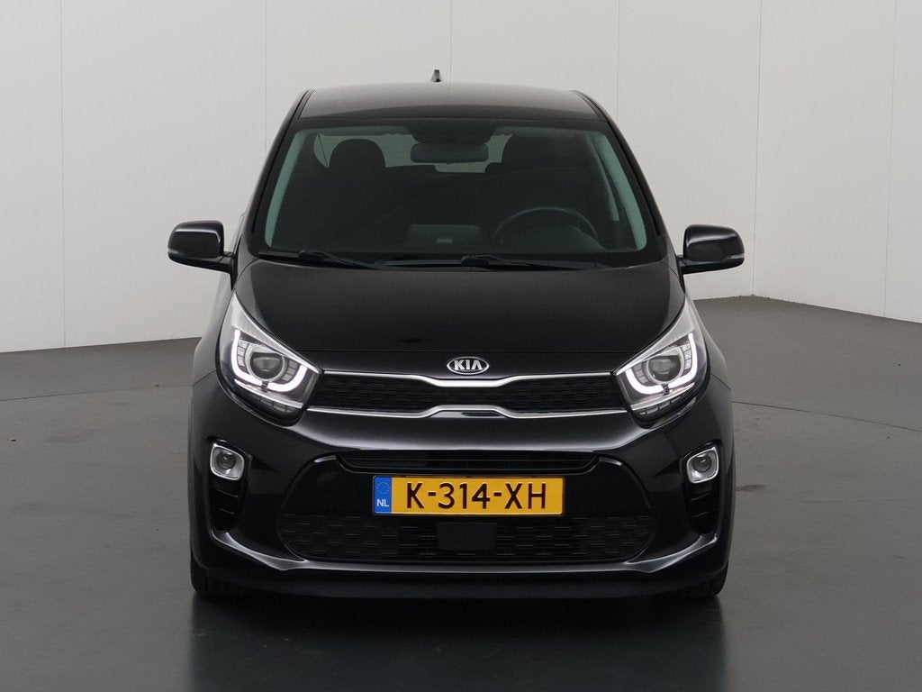 Kia Picanto 1.0 DPi DynamicPlusLine | Keyless | Navigatie |, Auto's, Kia, Voorwielaandrijving, Stof, Gebruikt, 4 stoelen