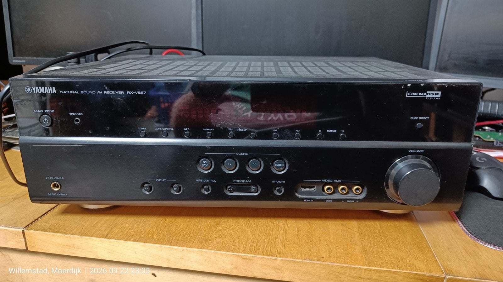 Yamaha RX-V567 AV Receiver - Natuurlijk Geluid