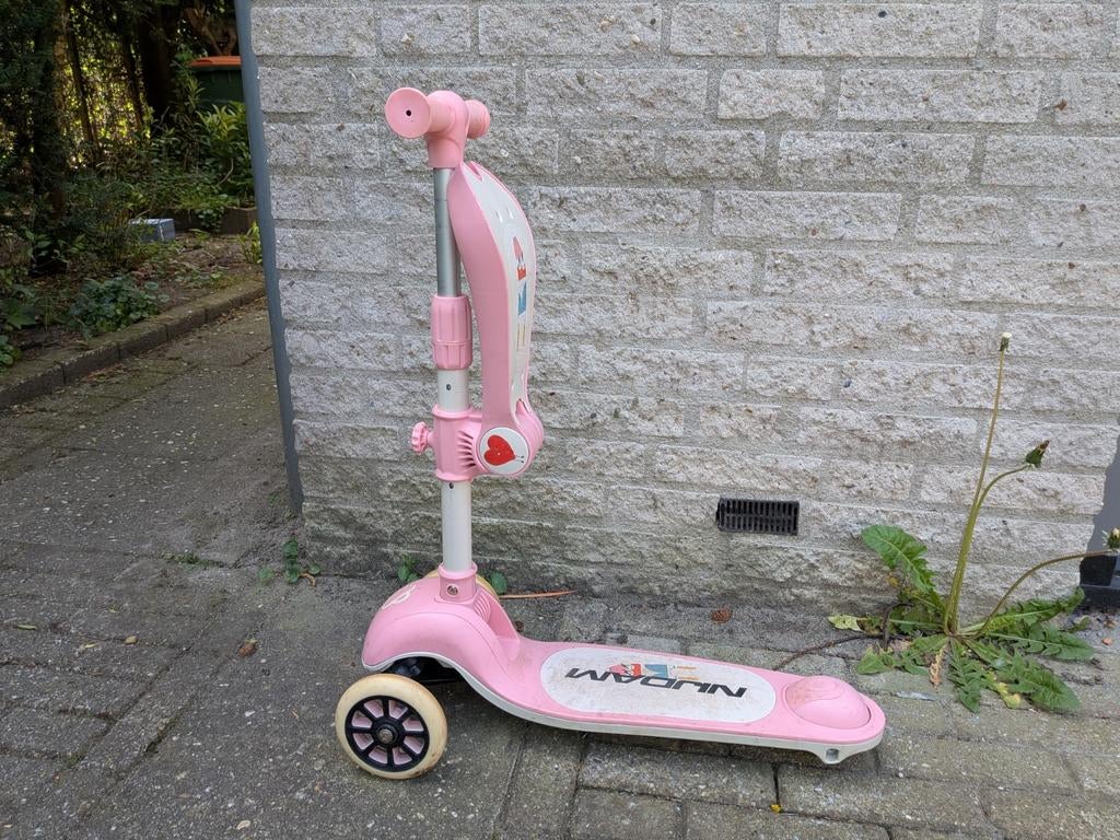 Step Nijdam met zitje, Fietsen en Brommers, Steps, Ophalen, Gebruikt, Gewone step, Nijdam