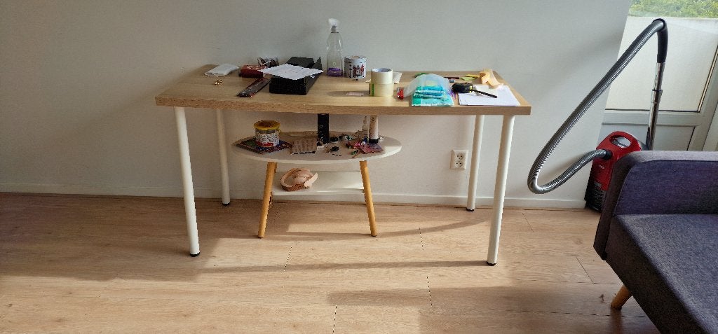 Tafels voor kantoor en woonkamer, Ophalen, Gebruikt, Scandinavisch, Hout