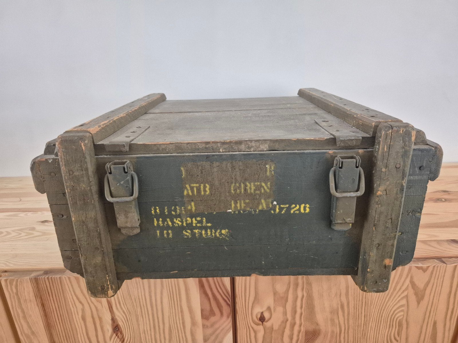 Legerkist opbergkist 53x53x24cm, Huis en Inrichting, Woonaccessoires | Kisten, Ophalen, 50 tot 100 cm, 50 tot 75 cm, 5 – 50