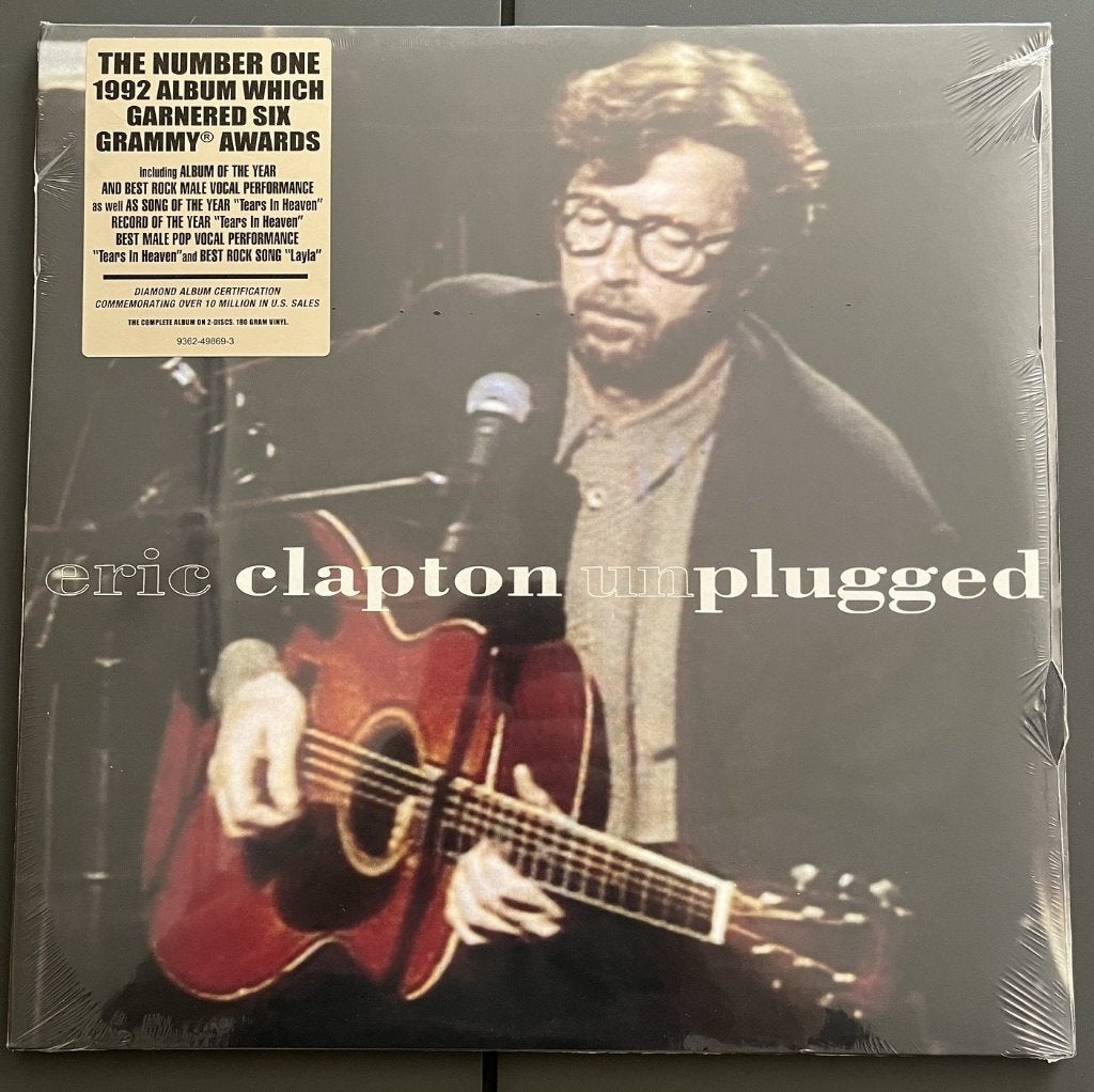 LP Eric Clapton - unplugged, Cd's en Dvd's, Vinyl | Jazz en Blues, Nieuw in verpakking, Blues, LP, Dubbel-LP, Geseald, Reissue