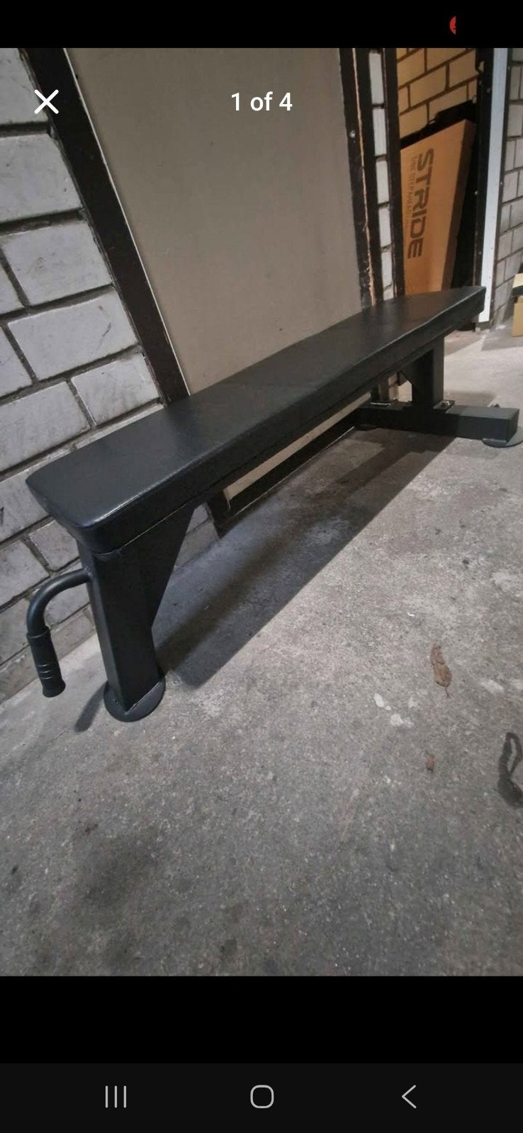 Stride flat bench, Sport en Fitness, Ophalen, Nieuw, Krachtstation