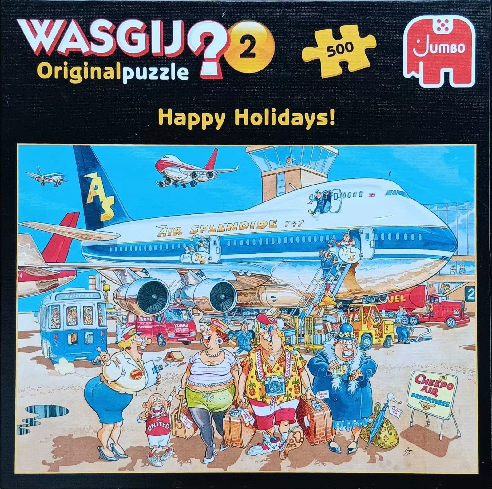 Wasgij puzzel 500 stukjes. Original 2, Ophalen of Verzenden, 500 t/m 1500 stukjes, Zo goed als nieuw