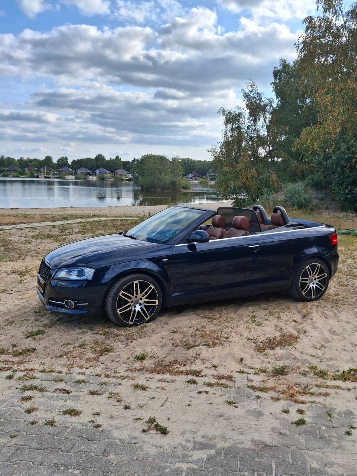 Audi A3 1.8 Tfsi 118KW Cabrio AUT 2008 Blauw, Auto's, Audi, Particulier, A3, Benzine, Cabriolet, Automaat, Geïmporteerd, Blauw